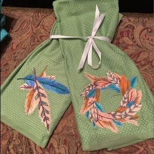 Embroidered Tea Towels